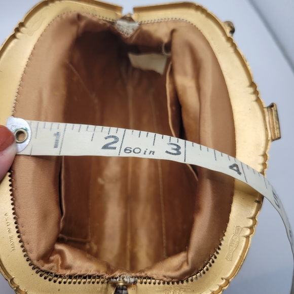 VTG Whiting & Davis Mesh Handbag with Rhinestone Clasp - Picture 13 of 16